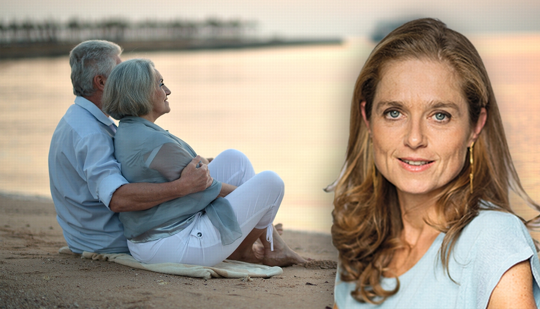 Ik en mijn vrouw met een vriend